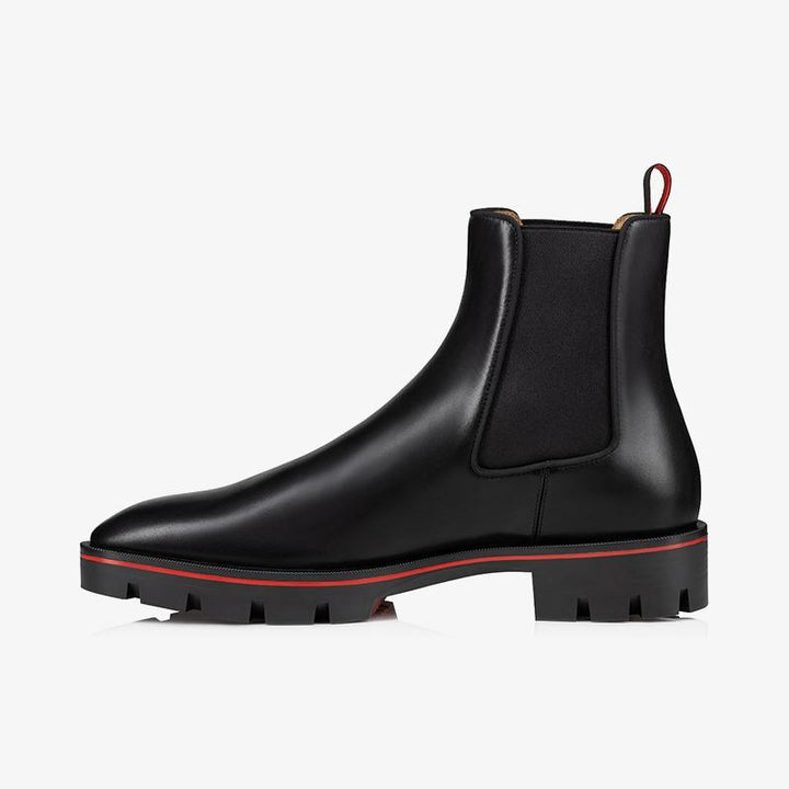 Ankle Boot with Red Lug Sole - ARNO CONTI