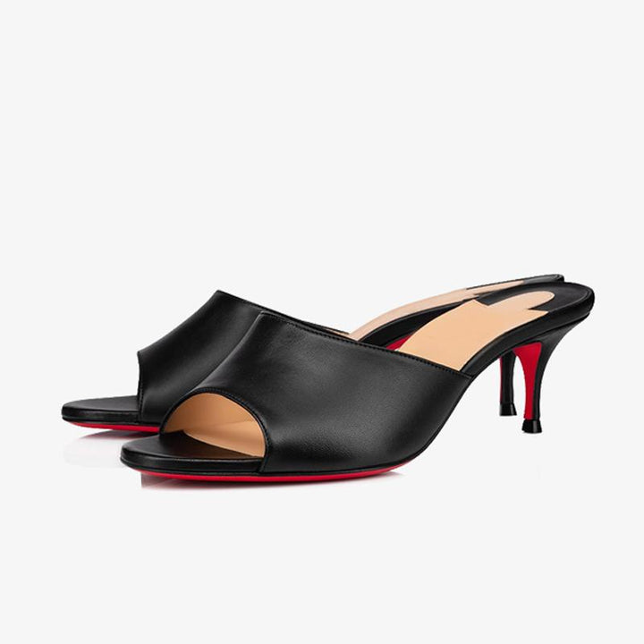 Smooth Calf Leather Mule - ARNO CONTI