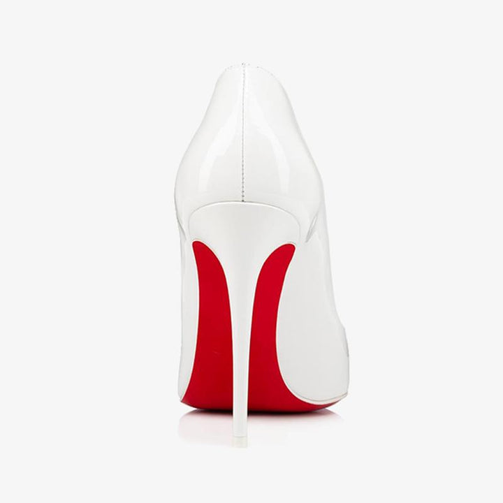 Stylish White Pointy Pump - ARNO CONTI
