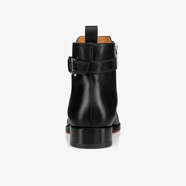 Adjustable Black Tapered Boot - ARNO CONTI