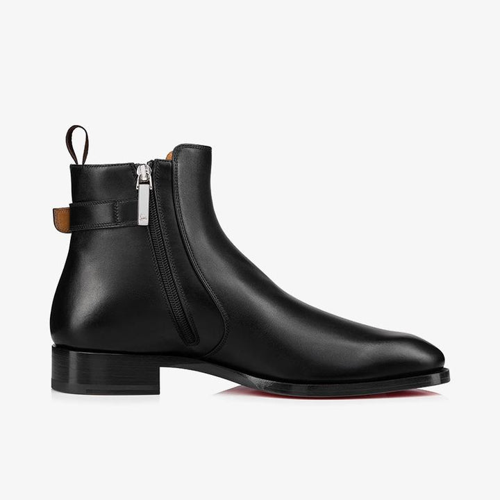 Adjustable Black Tapered Boot - ARNO CONTI