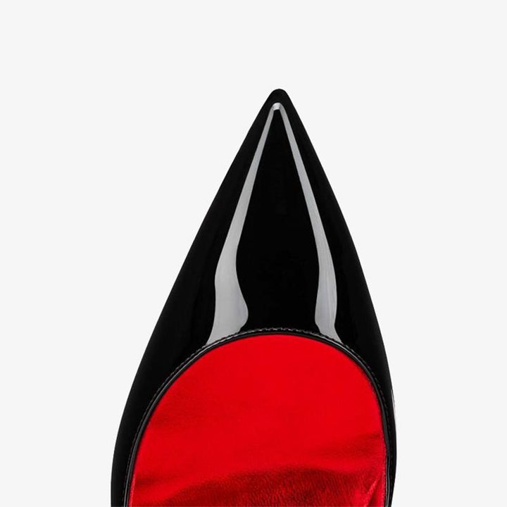 Patent Leather Pumps Sparkling Sole - ARNO CONTI