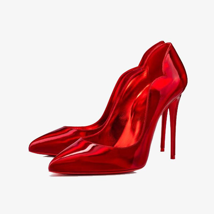 Red Patent Leather Pump - ARNO CONTI