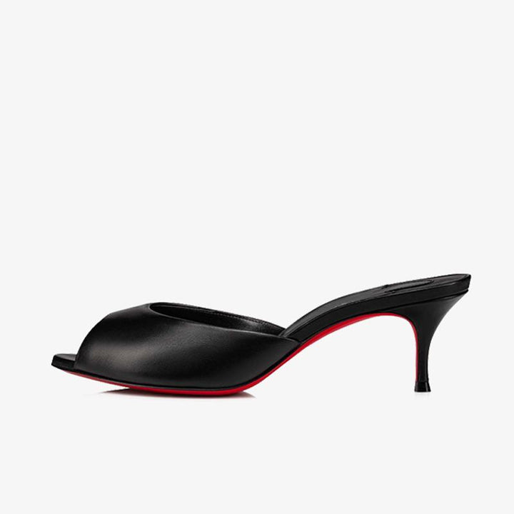 Black Calf Slingback Pump - ARNO CONTI