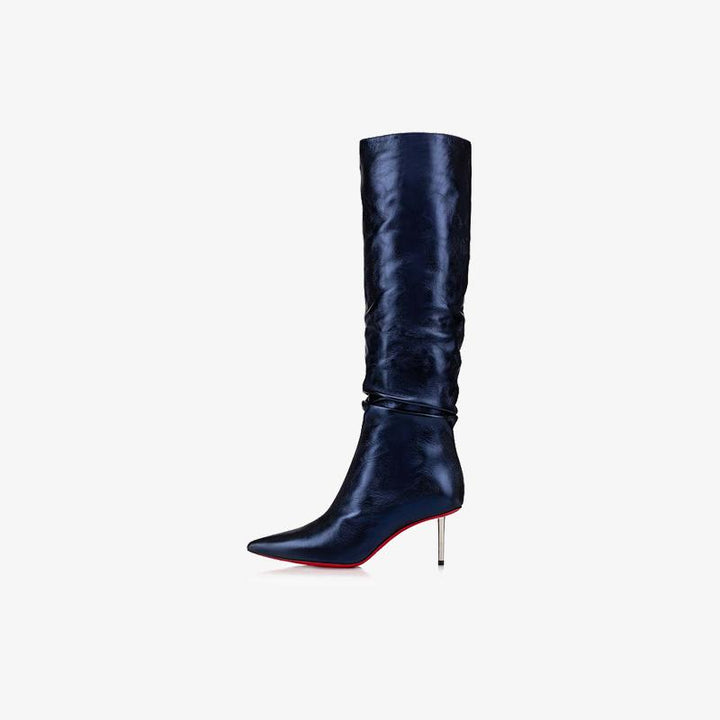Blue Pointed ToeTube Boot - ARNO CONTI